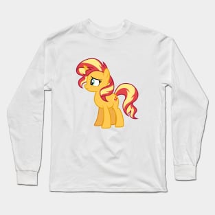 Pony Sunset 3 alternate Long Sleeve T-Shirt